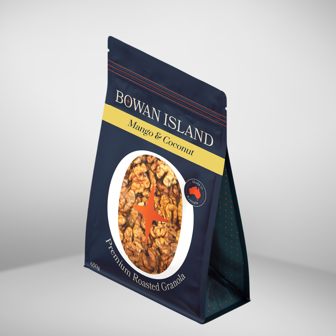 MANGO & COCONUT - Bowan Island Premium Roasted Granola 650G