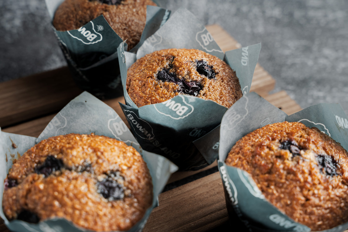 MINI BLUEBERRY & BRAN MUFFIN